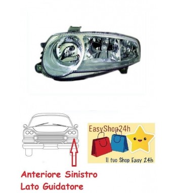 Faro Alfa 147 (01-04) Sinistro